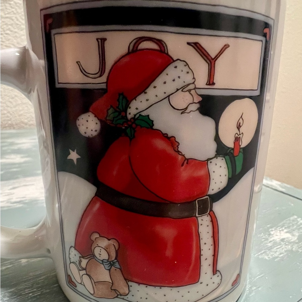 Vintage Houston Foods 1991 Christmas Tree Coffee/Tea/Hot Chocolate Cup Mug